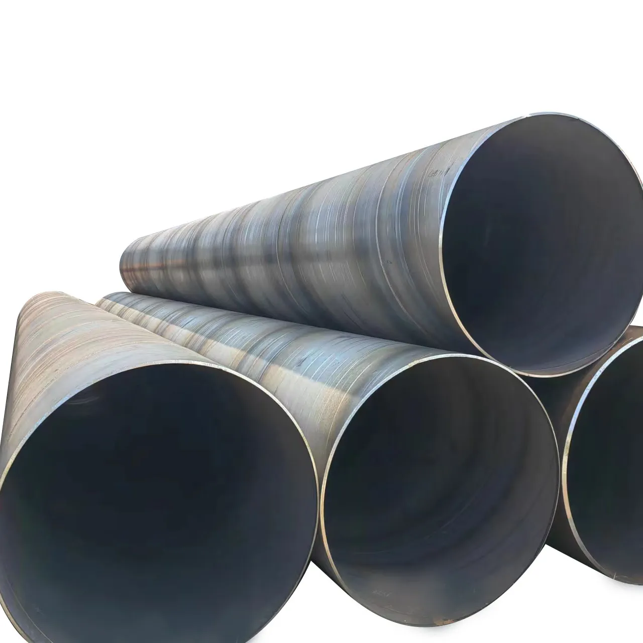 High quality Q235B Spiral welded  pipe For Oil Pipeline Construction/spiral steel pipe